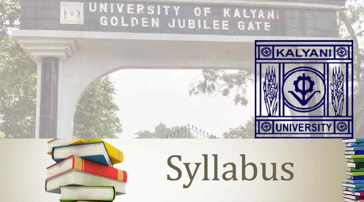Kalyani University Syllabus 2023| PDF Format 