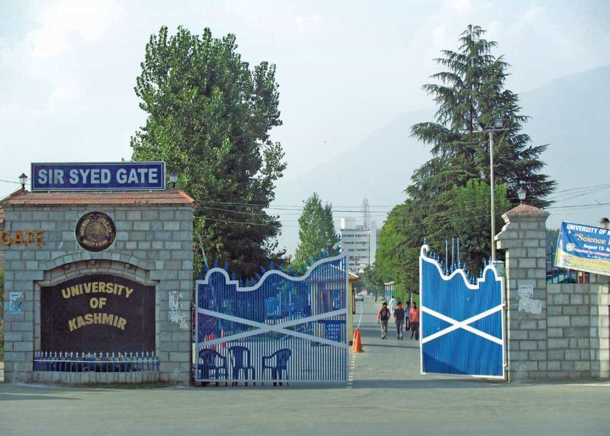 Kashmir University Previous Year Papers