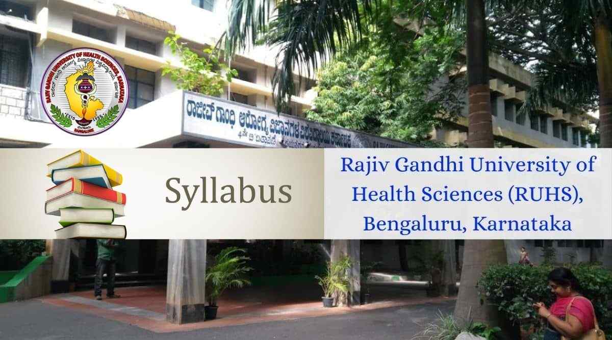 Rajiv Gandhi University of Health Sciences Syllabus | PDF Format | Download Link
