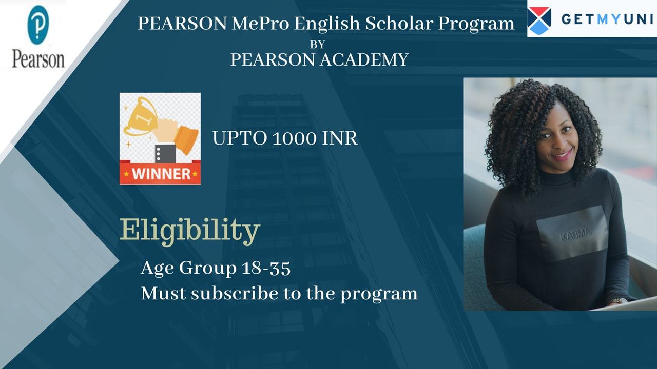 Pearson MePro English Scholar Program
