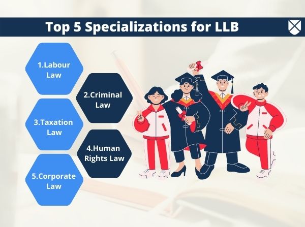 Top 5 LLB Specializations