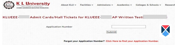 KLUEEE 2022 admit card