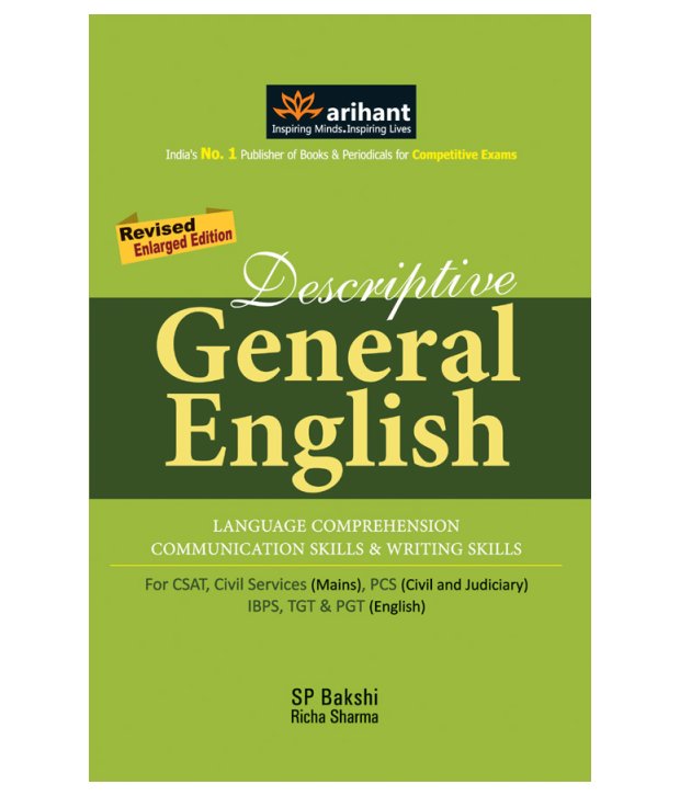 Genral English By SP BAKSHI