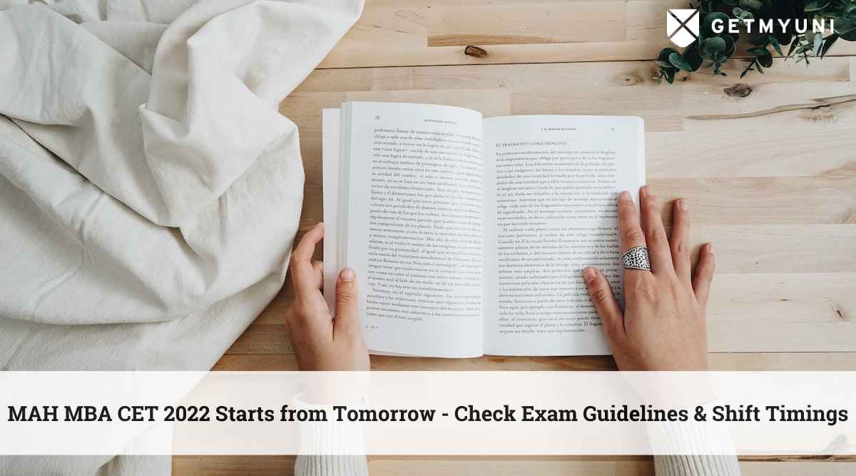 MAH MBA CET 2022 Starts from Tomorrow – Check Exam Guidelines & Shift Timings