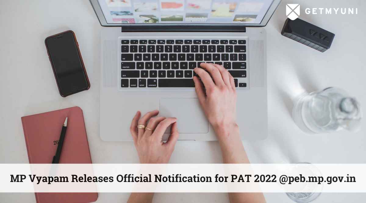 MP Vyapam Releases Official Notification for PAT 2022 @peb.mp.gov.in