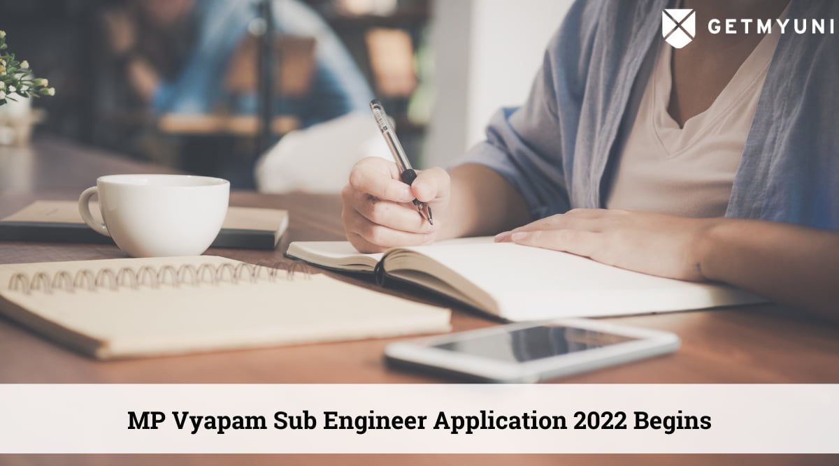 MP Vyapam Sub Engineer Recruitment 2022: Application Process Begins