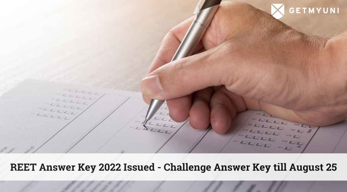 REET Answer Key 2022 Issued – Challenge Answer Key till August 25