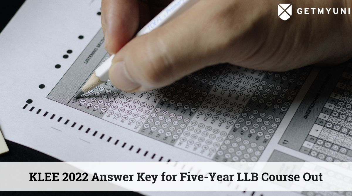 KLEE 2022 Answer Key for Five-Year LLB Course Out, Challenge Till September 1