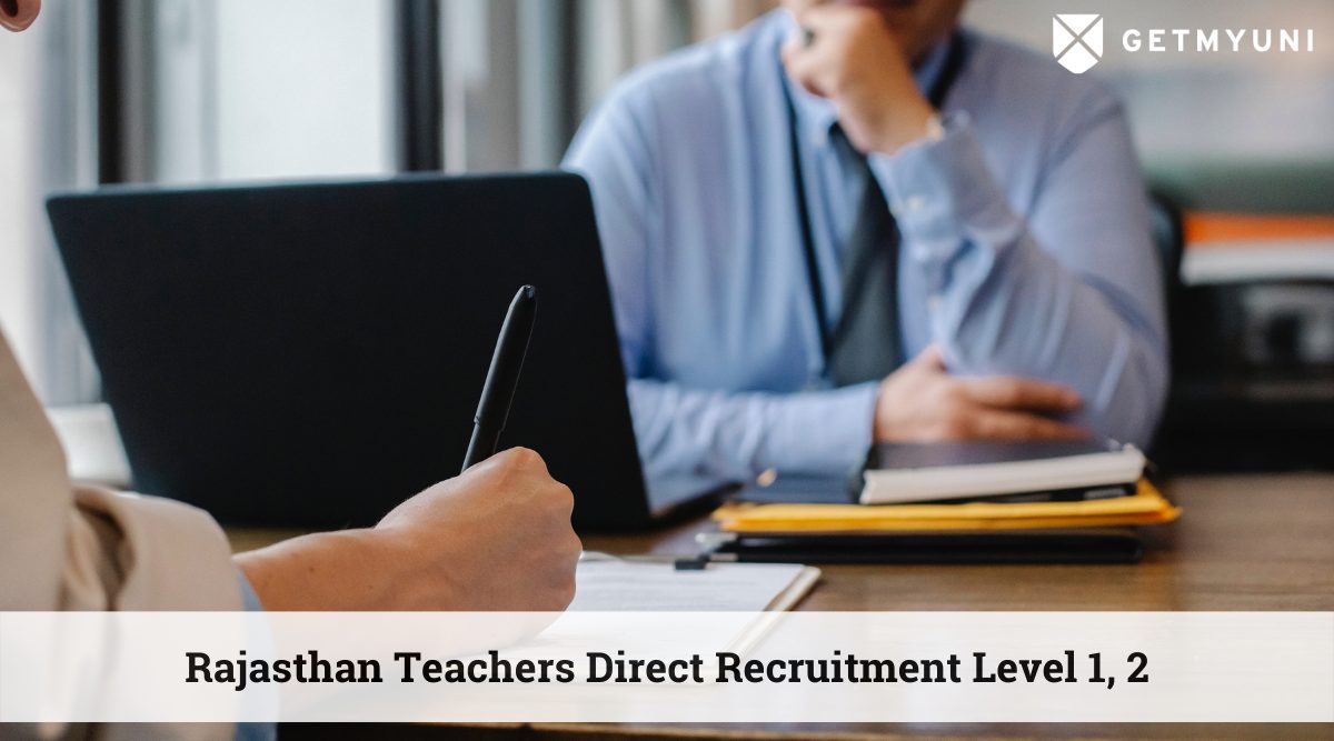 Rajasthan Teachers Direct Recruitment Level 1, 2: Direct Link to Detailed Syllabus Here
