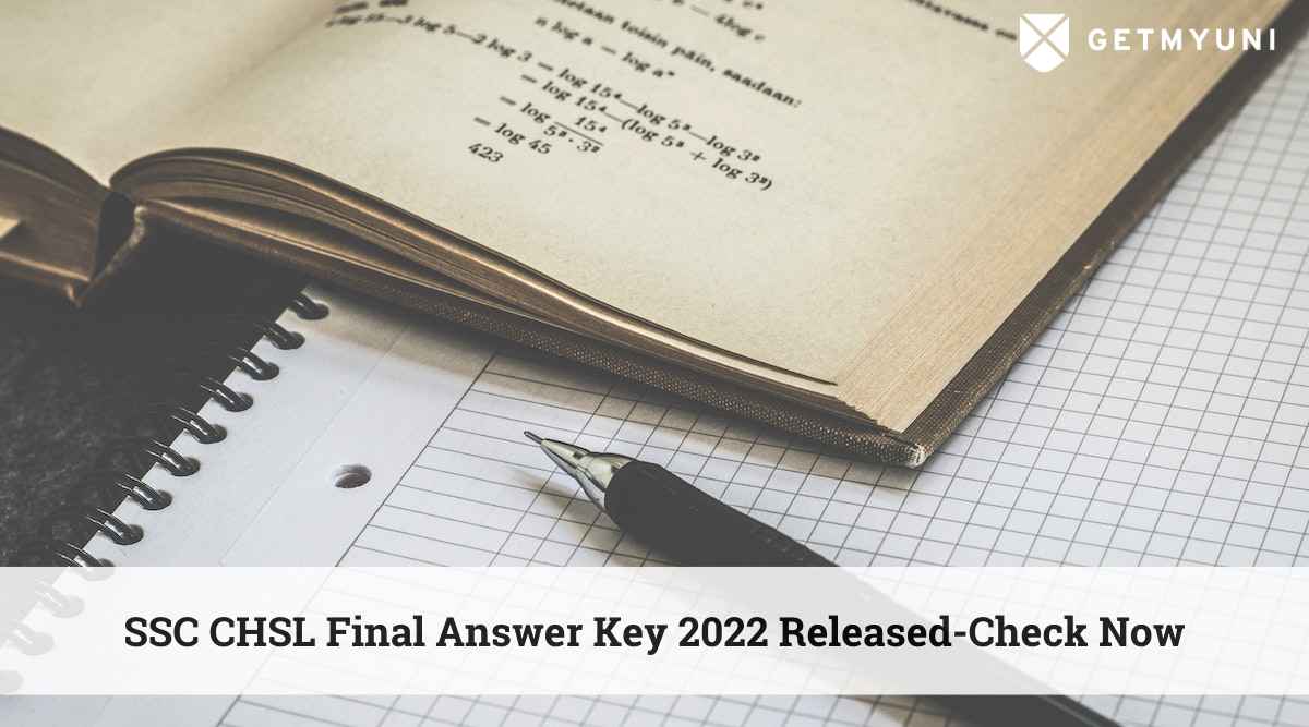 SSC CHSL Final Answer Key 2022 Released: Check Now