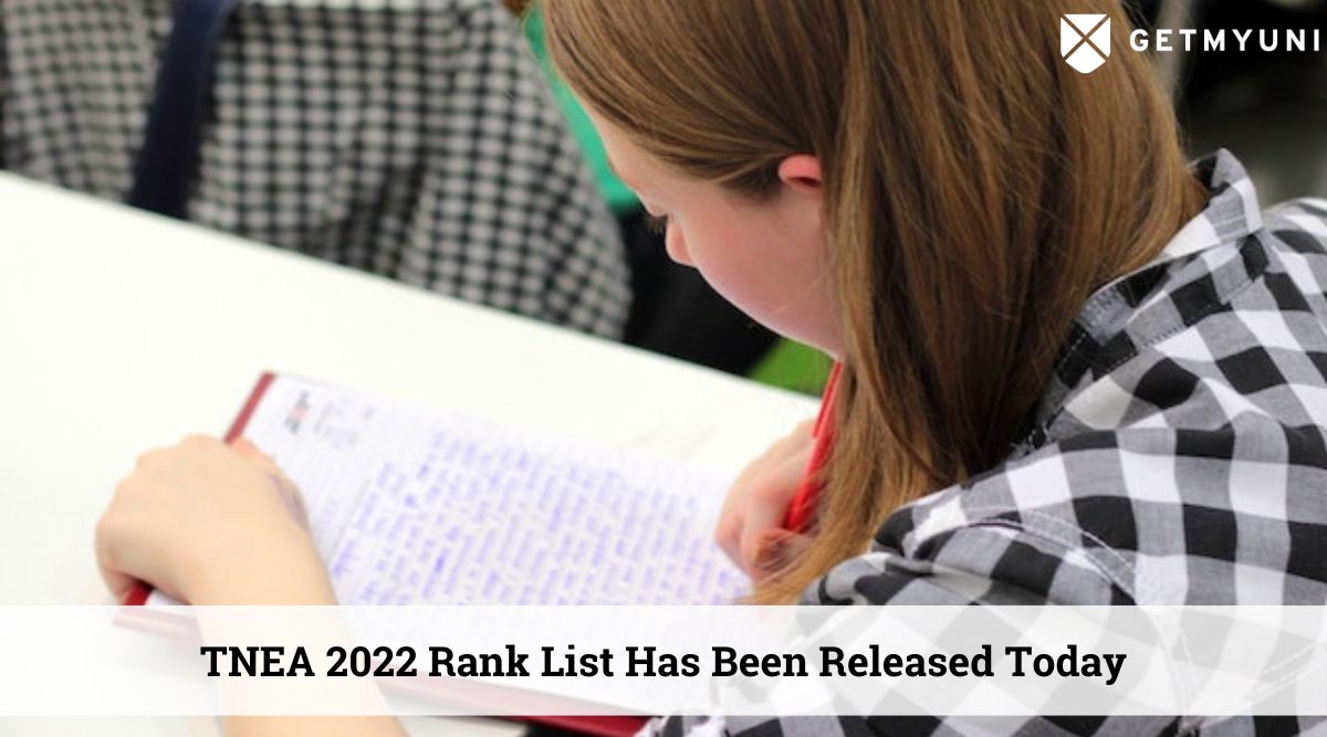 TNEA Rank List 2022 Released @tneaonline.org – Steps to Download Below