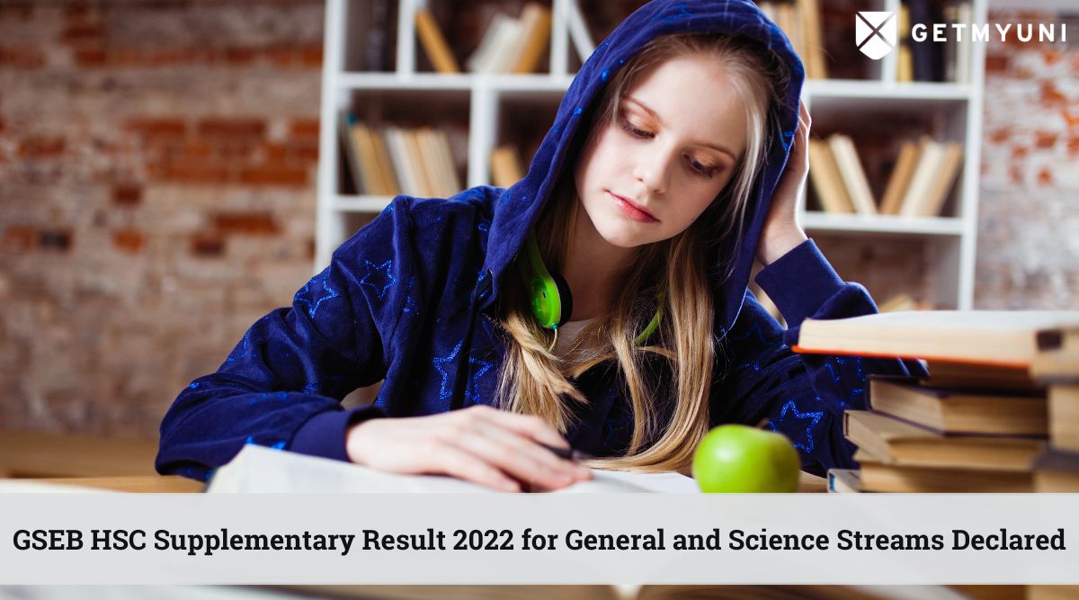 GSEB HSC Supplementary Result 2022 for General and Science Streams Declared