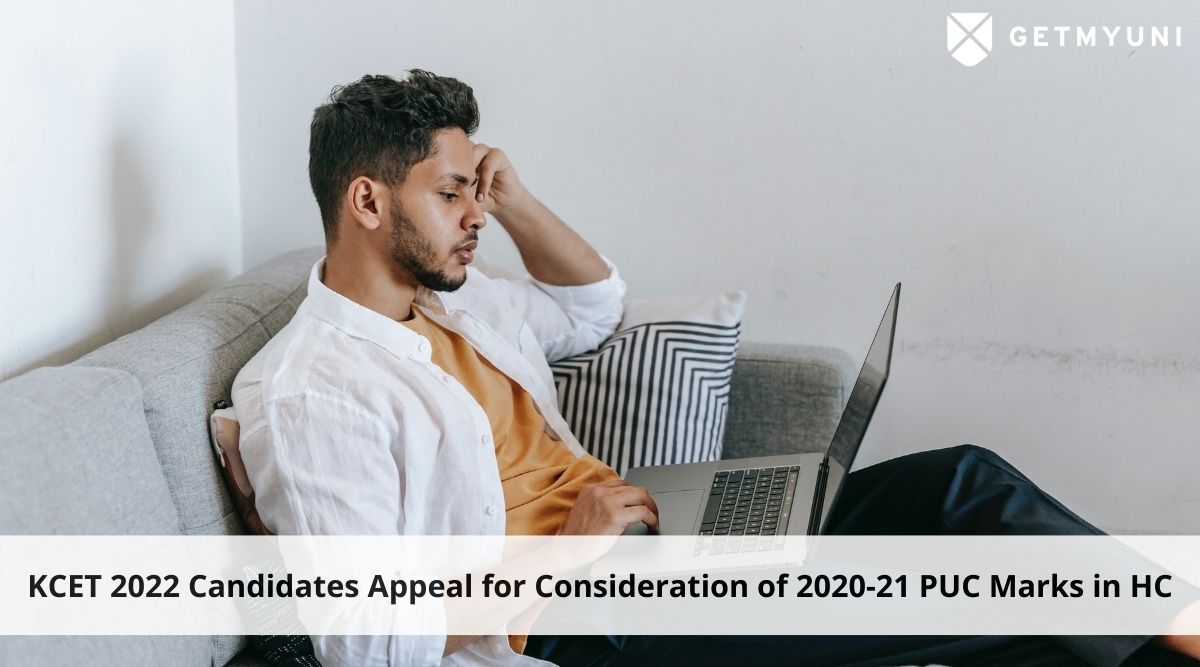 KCET Candidates Appeal for Consideration of 2020-21 PUC Marks in HC