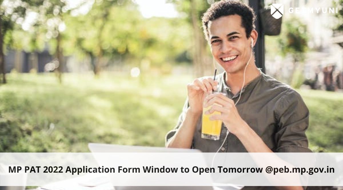 MP PAT 2022 Application Form Window to Open Tomorrow @peb.mp.gov.in