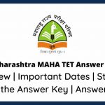 Maharashtra MAHA TET Answer Key
