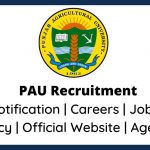 PAU Recruitment
