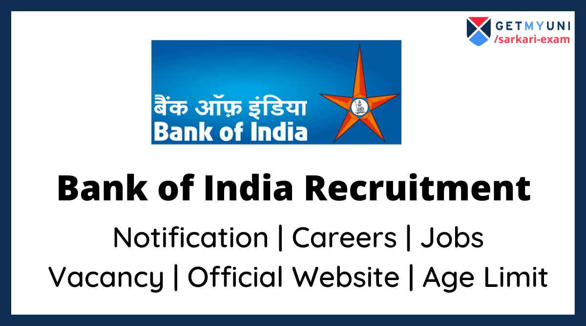 Bank of India recruitment