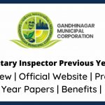 GMC Sanitary Inspector Previous Year Paper
