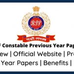 RPF Constable Previous Year Papers