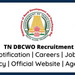TN DBCWO Recruitment