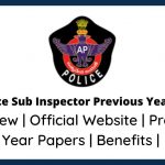 AP Police Sub Inspector Previous Year Papers