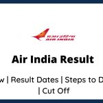 Air India Result