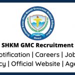 SHKM GMC Recruitment