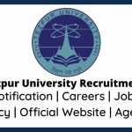 Tezpur University Recruitment
