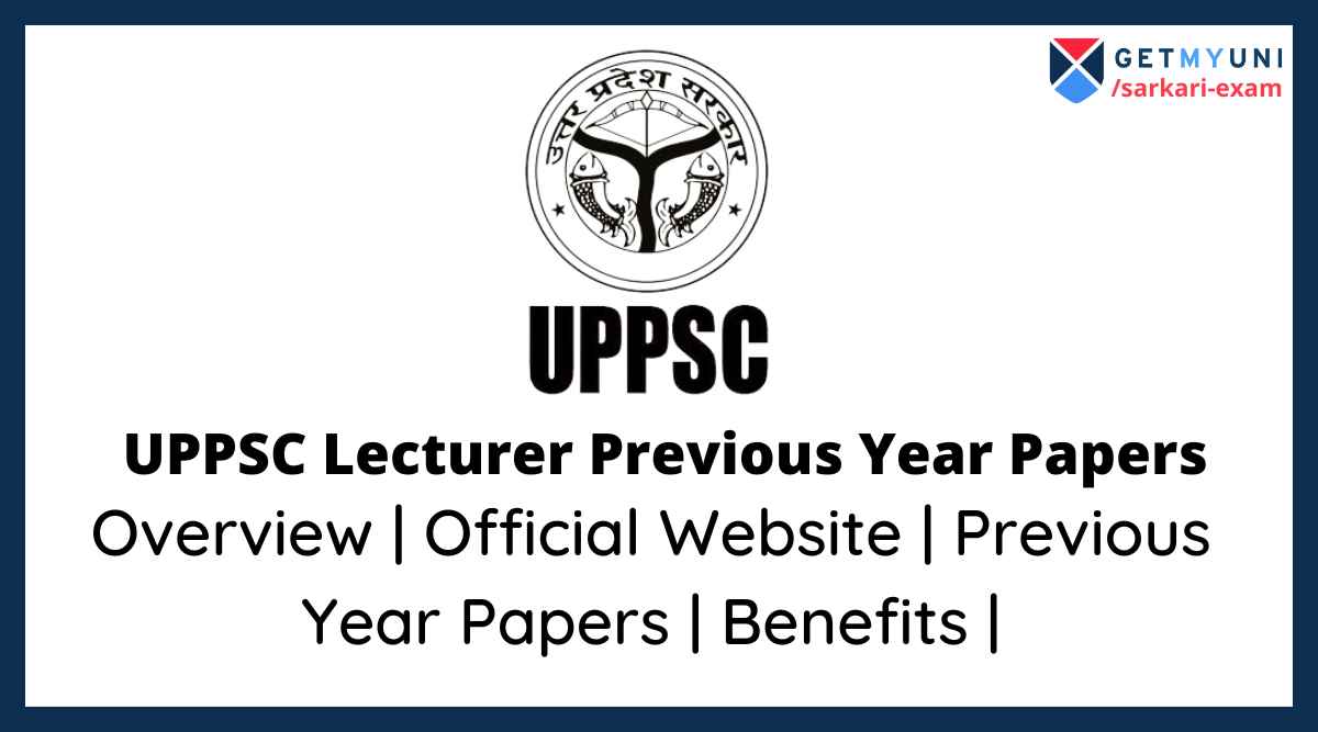 UPPSC Lecturer Previous Year Papers
