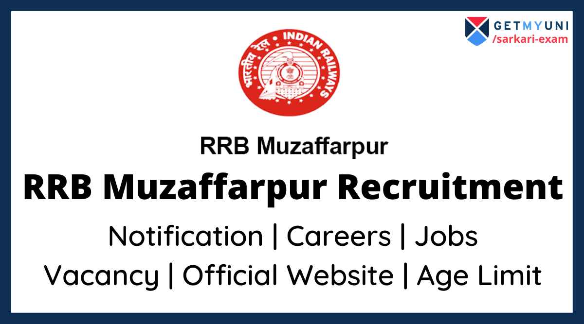 RRB Muzaffarpur Recruitment