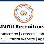 SMVDU Recruitment