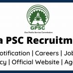 Goa PSC recruitment