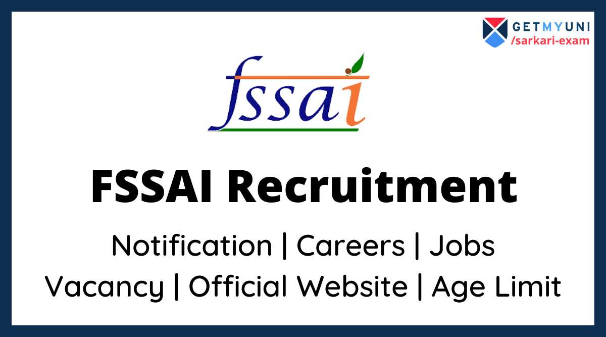 FSSAI recruitment