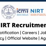 NIRT Recruitment