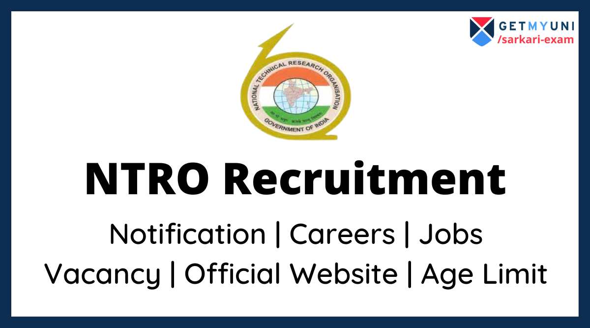 NTRO Recruitment