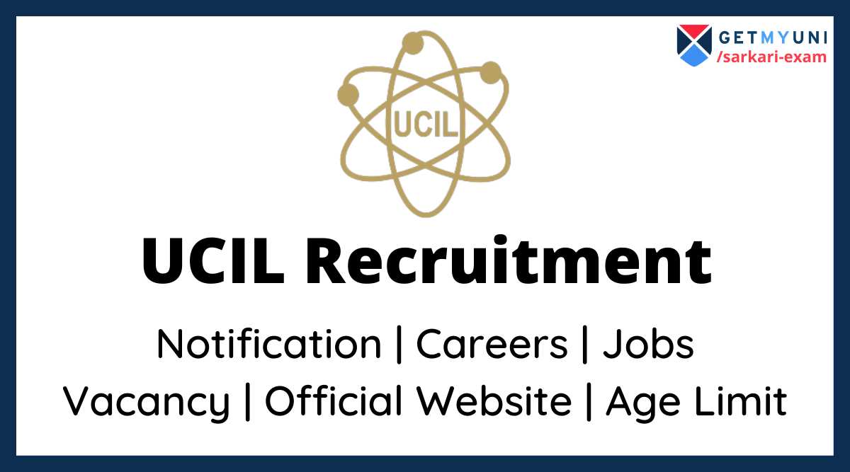 UCIL recruitment