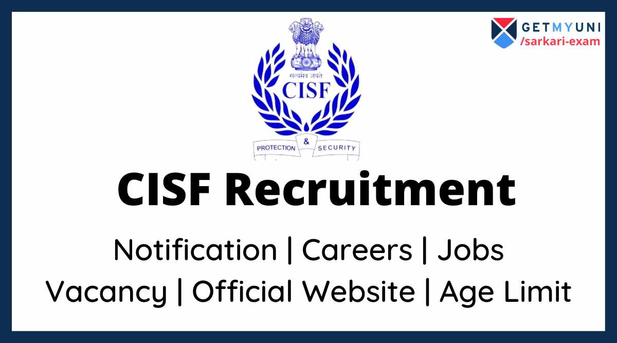 CISF recruitment
