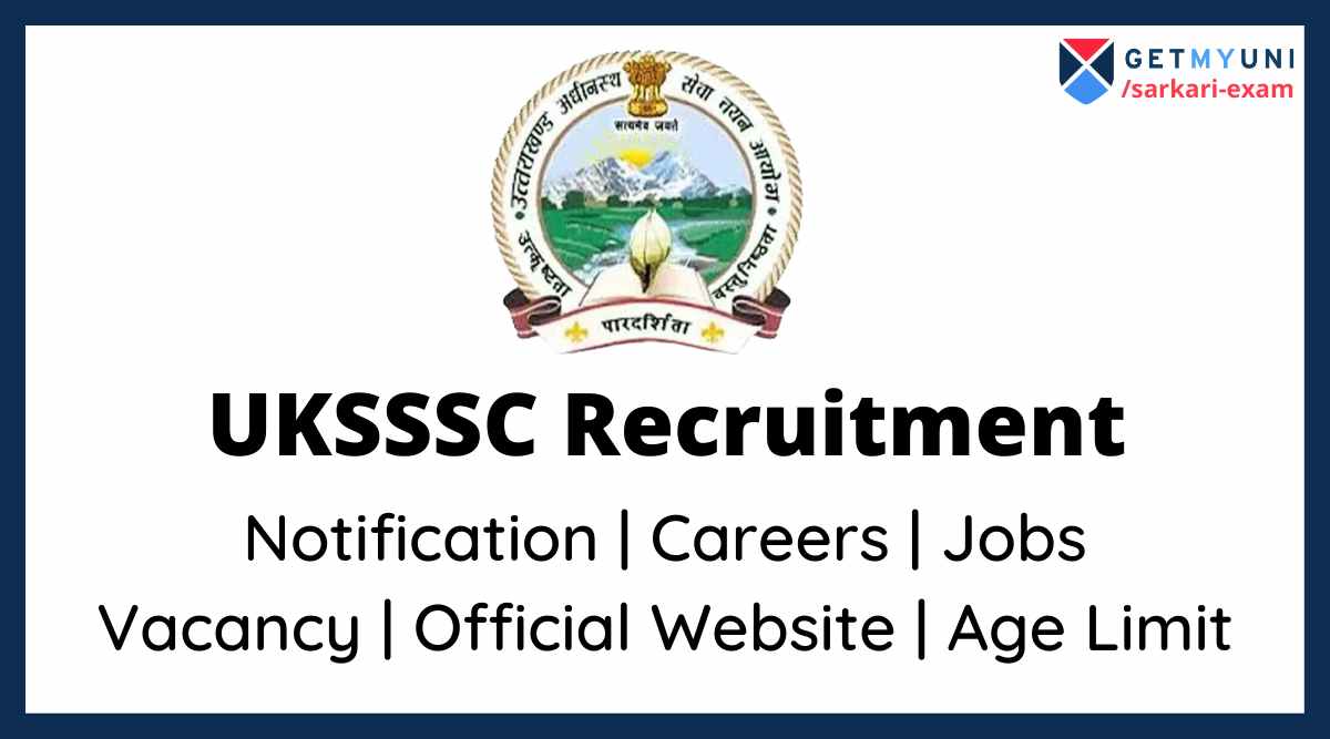 UKSSSC recruitment