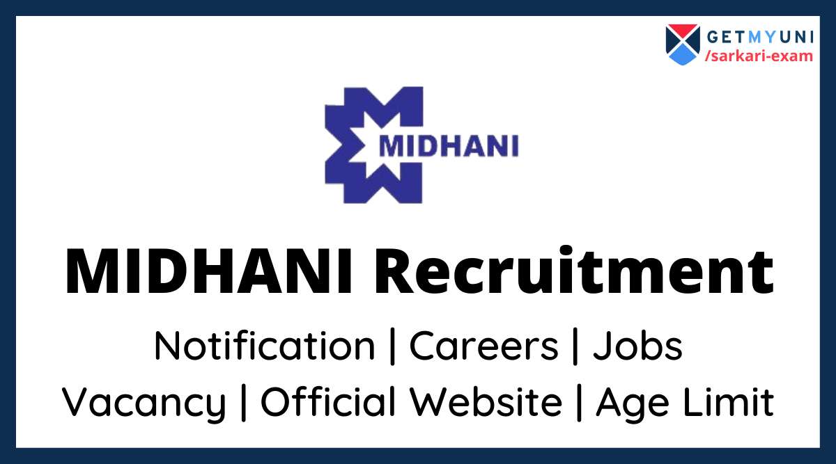 MIDHANI recruitment