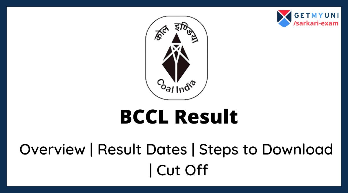 BCCL Result 2022 Important Dates, Cut off, Selection Process