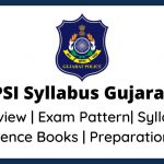 PSI Syllabus Gujarat