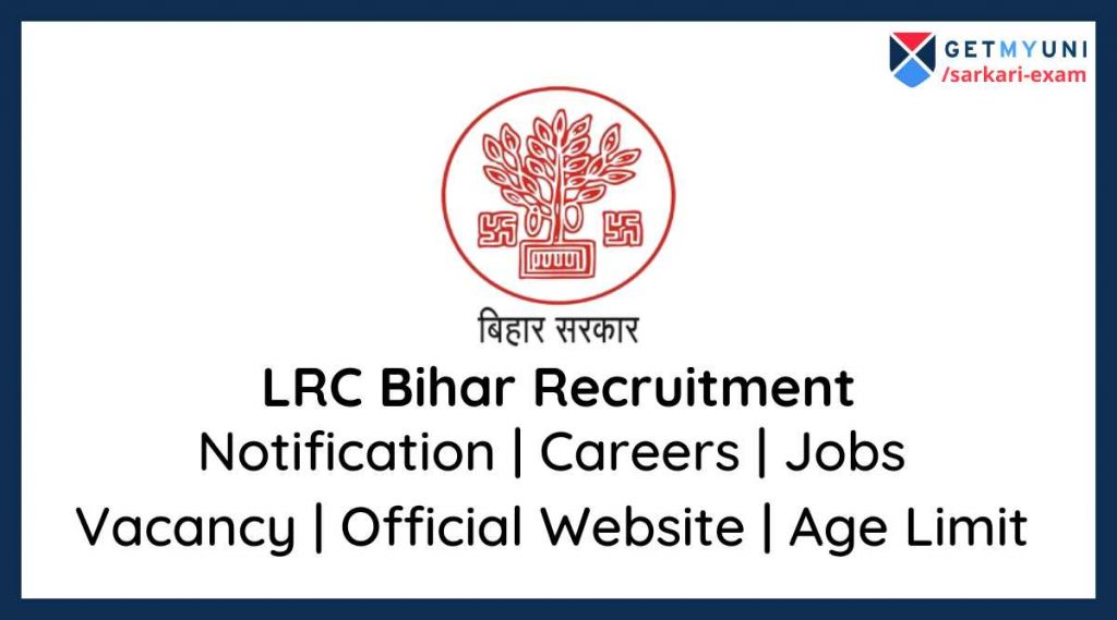 LRC Bihar Recruitment 2021 Land Revenue Department Vacancy Job Full Form