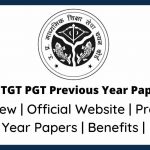 UP TGT PGT Previous Year Paper