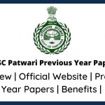 HSSC Patwari Previous Year Paper