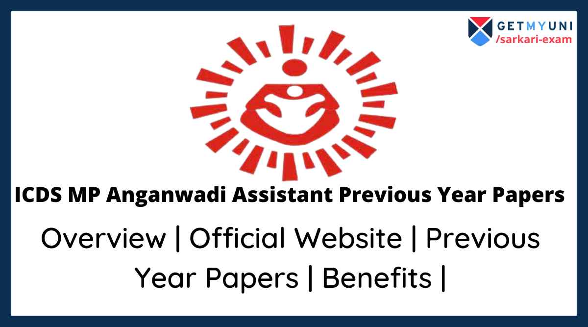 ICDS MP Anganwadi Assistant Previous Year Papers
