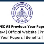 KPSC AE Previous Year Paper