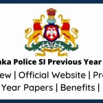 Karnataka Police SI Previous Year Papers