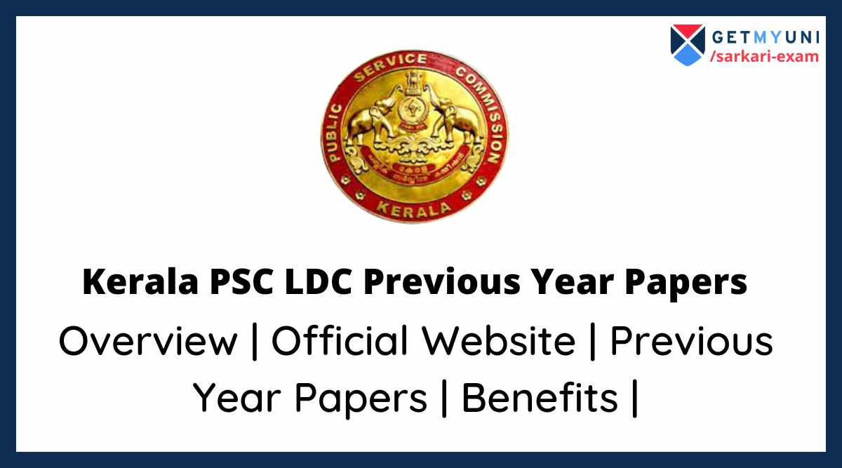 Kerala PSC LDC Previous Year Papers