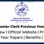 OSSSC Junior Clerk Previous Year Paper